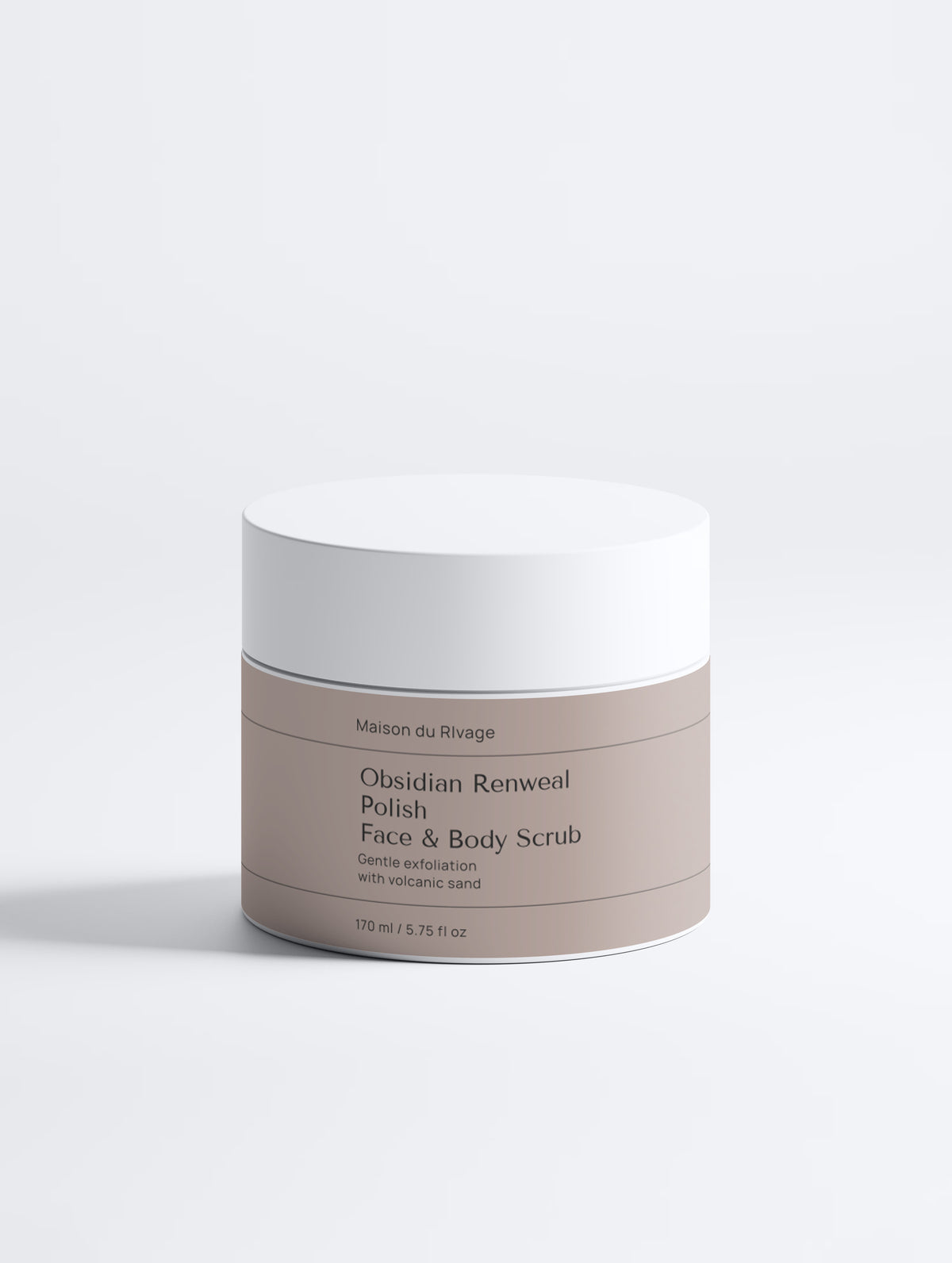 Obsidian Renewal Polish Face & Body Scrub